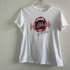 Def Leppard Mouth T-shirt